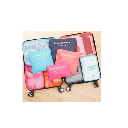 Bolsas organizadoras de viaje x6