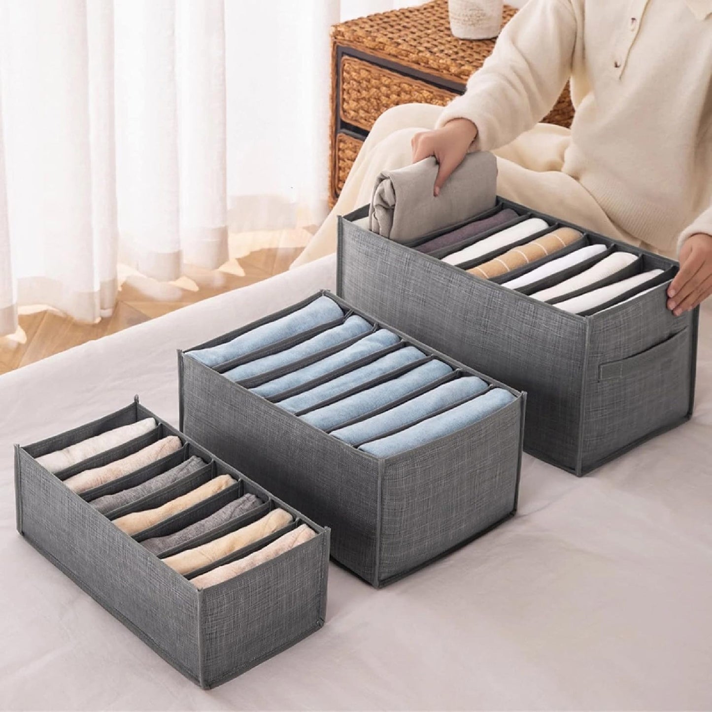 Organizador De Ropa Set 3 Piezas