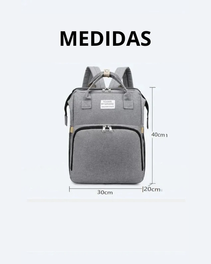 Pañalera tipo cuna multiusos