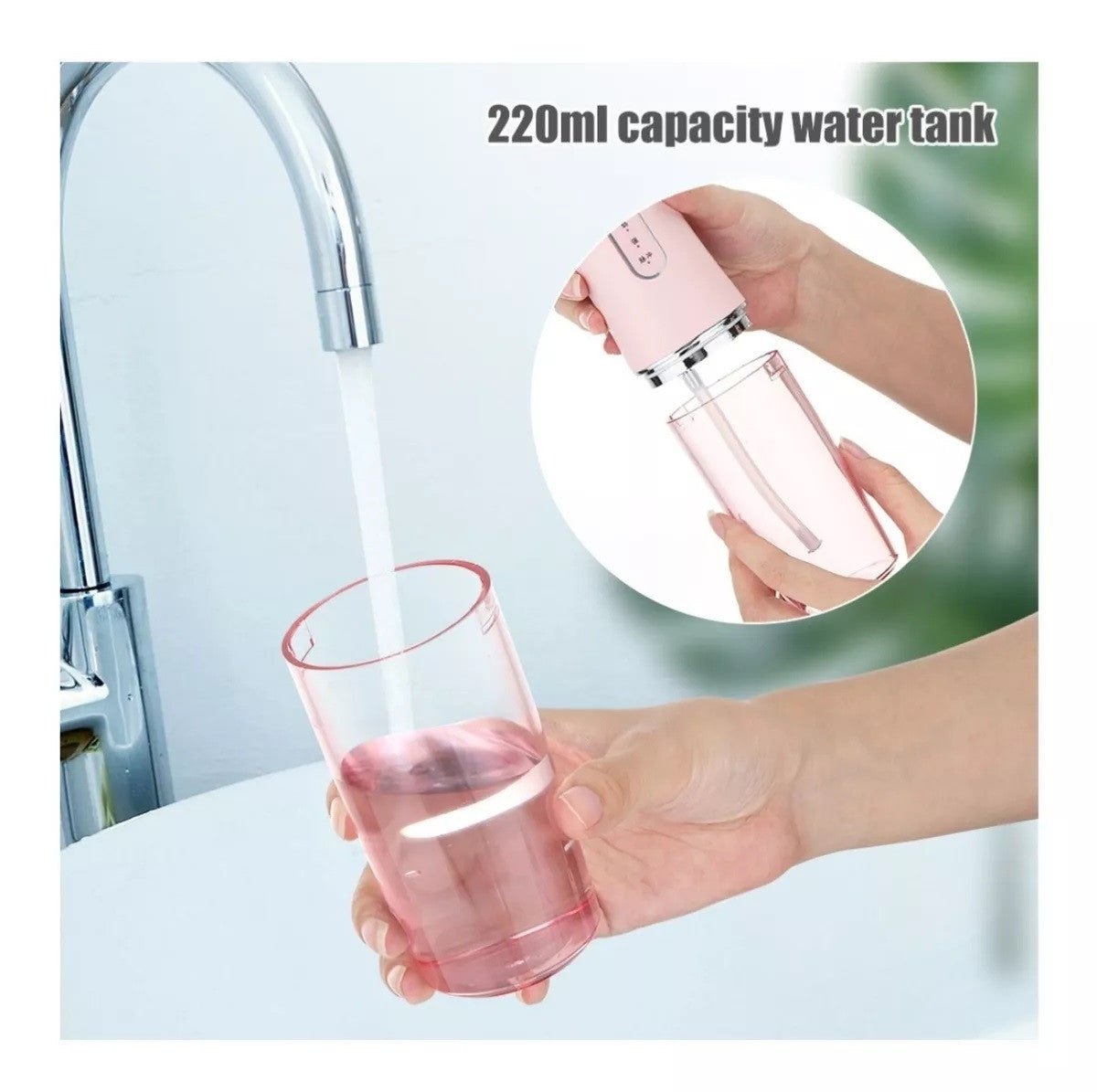 Irrigador Oral Recargable Sarro 3 Boquillas