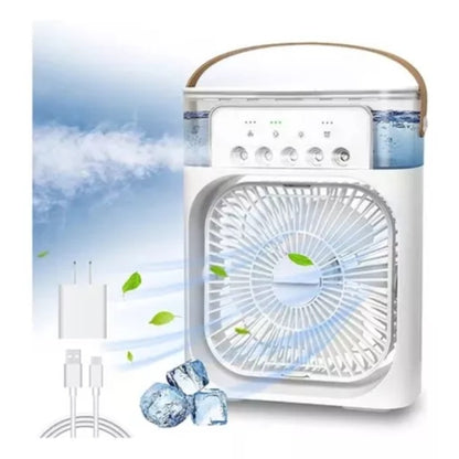 Ventilador Portatil Con Difusor De Agua