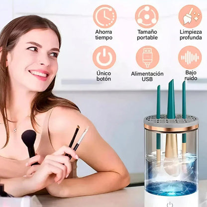 Limpiador de brochas electrico
