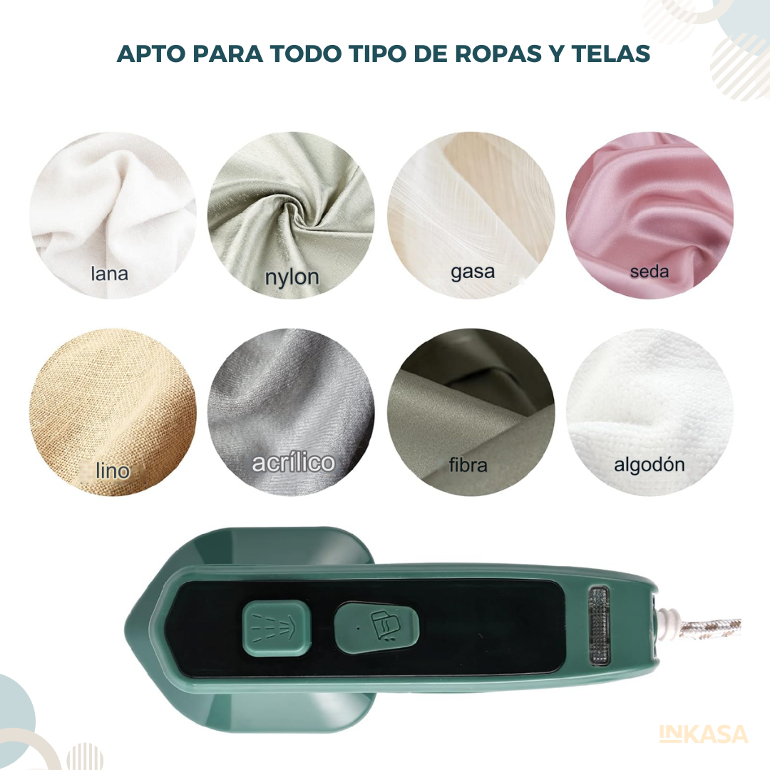 Mini Plancha Portatil Viajera a Vapor