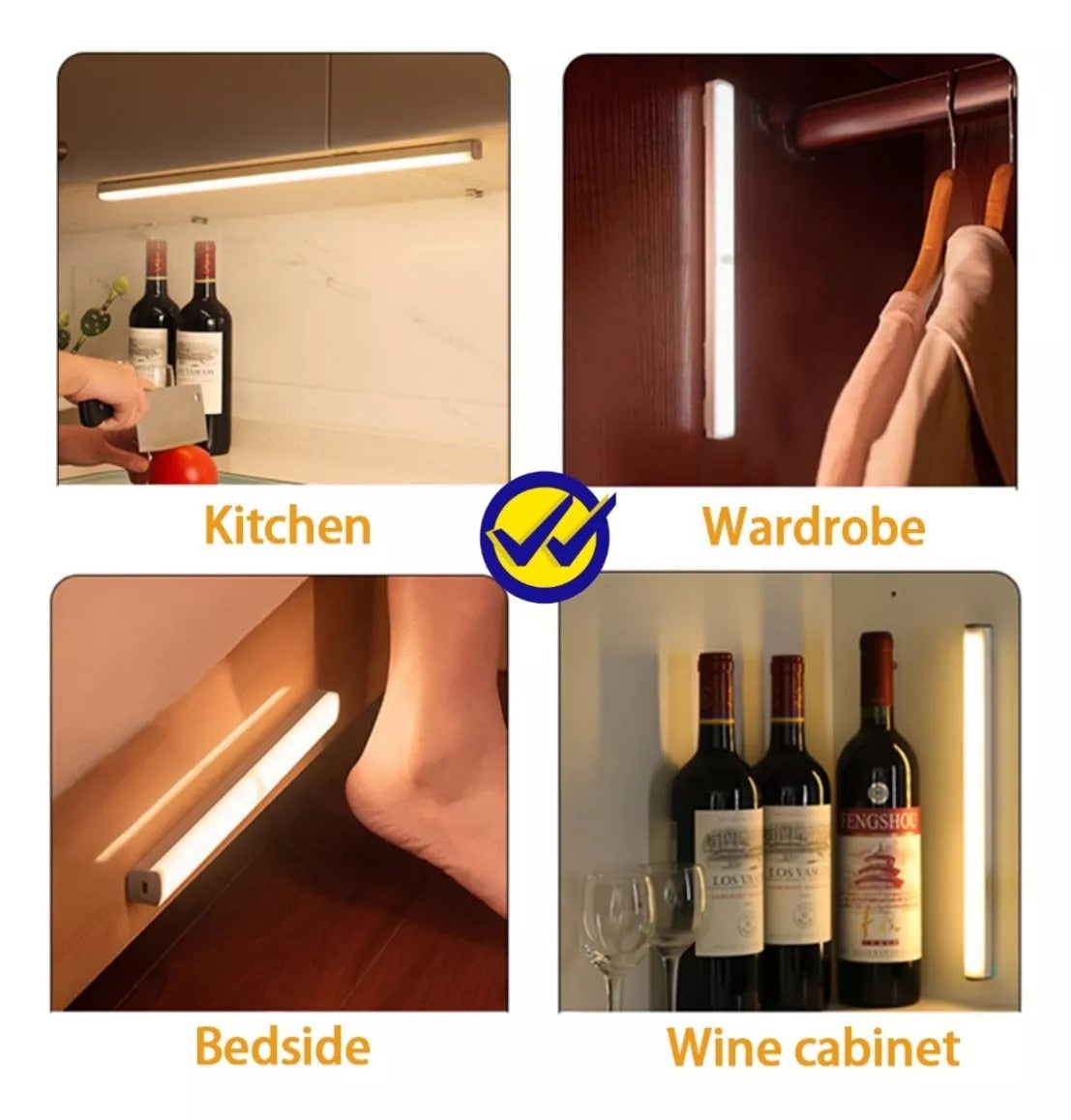 Barra De Luz Led Sensor de Movimiento